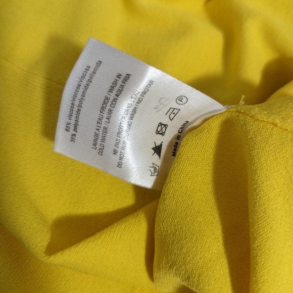 Sandro Paris Sibella Sunshine Yellow Knit Sleeveless Top - Picture 11 of 11